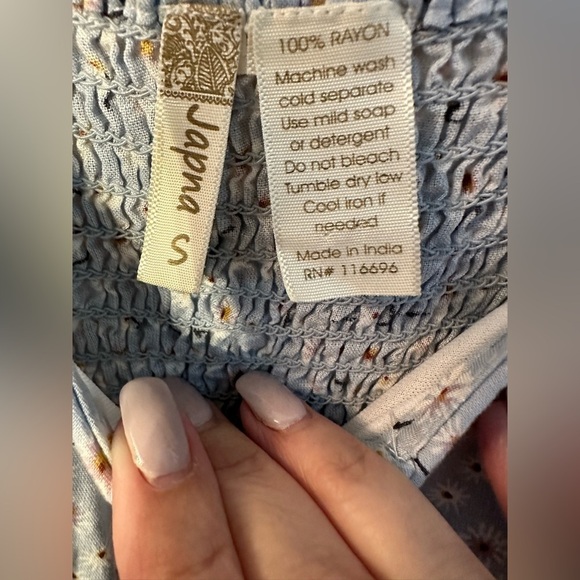 Women’s Boho Summer Dress Floral Size Small by Japna - Picture 2 of 10